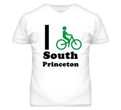 South Princeton Kansas I Bike Green T Shirt