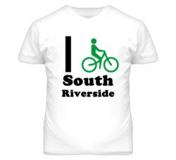 South Riverside Missouri I Bike Green T Shirt