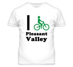 Pleasant Valley Missouri I Bike Green T Shirt