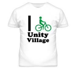 Unity Village Missouri I Bike Green T Shirt