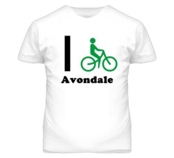 Avondale Missouri I Bike Green T Shirt