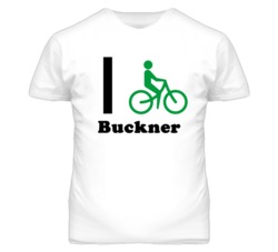 Buckner Missouri I Bike Green T Shirt