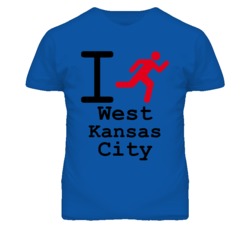West Kansas City Kansas I Run Green T Shirt