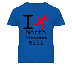 North Pleasant Hill Missouri I Run Green T Shirt