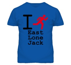 East Lone Jack Missouri I Run Green T Shirt
