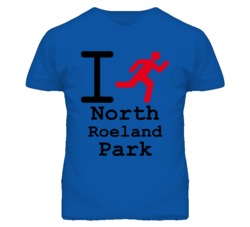 North Roeland Park Kansas I Run Green T Shirt