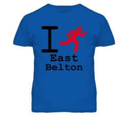 East Belton Missouri I Run Green T Shirt