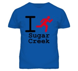 Sugar Creek Missouri I Run Green T Shirt