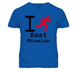 East Mission Kansas I Run Green T Shirt