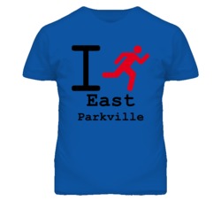 East Parkville Missouri I Run Green T Shirt