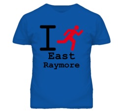 East Raymore Missouri I Run Green T Shirt