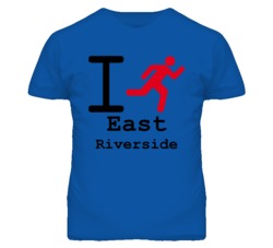 East Riverside Missouri I Run Green T Shirt