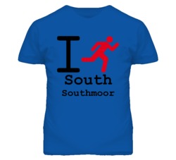South Southmoor Missouri I Run Green T Shirt