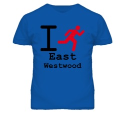 East Westwood Kansas I Run Green T Shirt