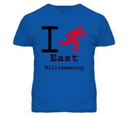 East Williamsburg Kansas I Run Green T Shirt