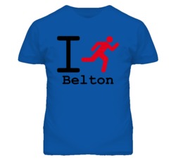 Belton Missouri I Run Green T Shirt