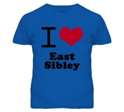 East Sibley Missouri I Heart Love Green T Shirt
