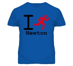 Newton Kansas I Run Green T Shirt