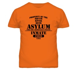 South River Bend Missouri Insane Prison Halloween T Shirt