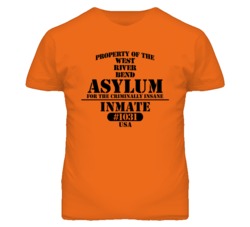 West River Bend Missouri Insane Prison Halloween T Shirt