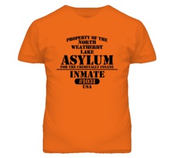 North Weatherby Lake Missouri Insane Prison Halloween T Shirt