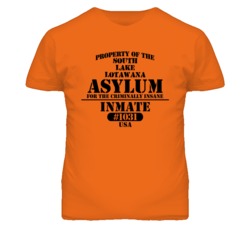 South Lake Lotawana Missouri Insane Prison Halloween T Shirt