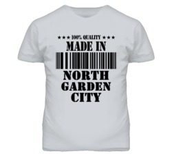 North Garden City Kansas Made In Born Sport Grey T Shirt