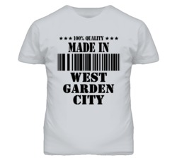 West Garden City Missouri Made In Born Sport Grey T Shirt