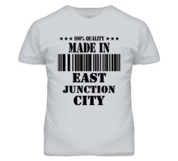 East Junction City Kansas Made In Born Sport Grey T Shirt