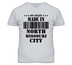 North Missouri City Missouri Made In Born Sport Grey T Shirt