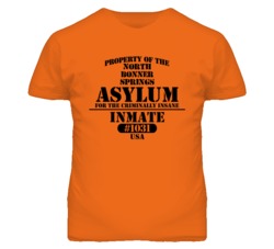 North Bonner Springs Kansas Insane Prison Halloween T Shirt