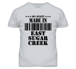 East Sugar Creek Missouri Made In Born Sport Grey T Shirt