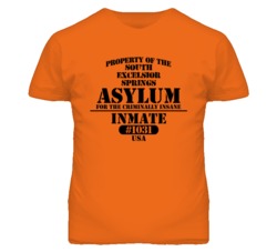 South Excelsior Springs Missouri Insane Prison Halloween T Shirt
