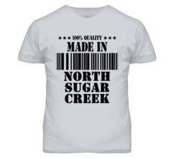 North Sugar Creek Missouri Made In Born Sport Grey T Shirt