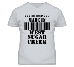 West Sugar Creek Missouri Made In Born Sport Grey T Shirt