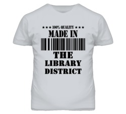 The Library District Kansas Made In Born Sport Grey T Shirt