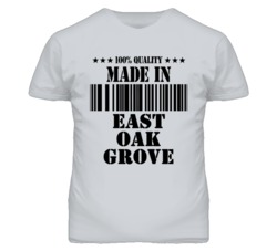 East Oak Grove Missouri Made In Born Sport Grey T Shirt