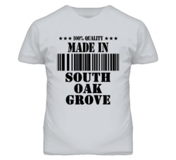 South Oak Grove Missouri Made In Born Sport Grey T Shirt