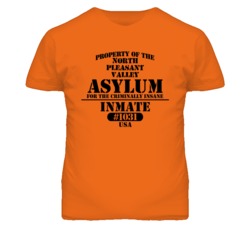 North Pleasant Valley Missouri Insane Prison Halloween T Shirt