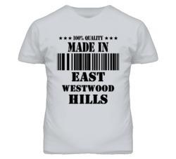 East Westwood Hills Kansas Made In Born Sport Grey T Shirt