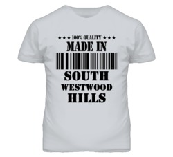 South Westwood Hills Kansas Made In Born Sport Grey T Shirt