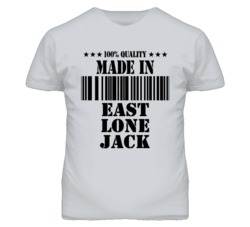 East Lone Jack Missouri Made In Born Sport Grey T Shirt