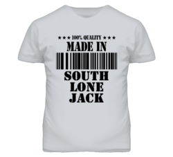South Lone Jack Missouri Made In Born Sport Grey T Shirt