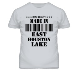 East Houston Lake Missouri Made In Born Sport Grey T Shirt