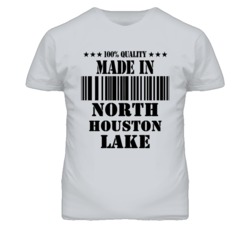 North Houston Lake Missouri Made In Born Sport Grey T Shirt