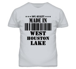 West Houston Lake Missouri Made In Born Sport Grey T Shirt