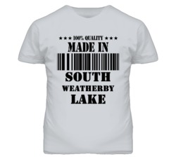 South Weatherby Lake Missouri Made In Born Sport Grey T Shirt