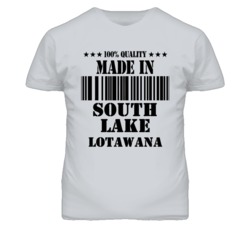 South Lake Lotawana Missouri Made In Born Sport Grey T Shirt