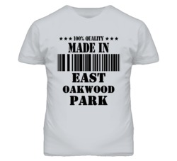 East Oakwood Park Missouri Made In Born Sport Grey T Shirt