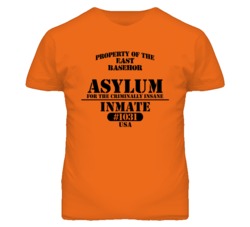 East Basehor Kansas Insane Prison Halloween T Shirt